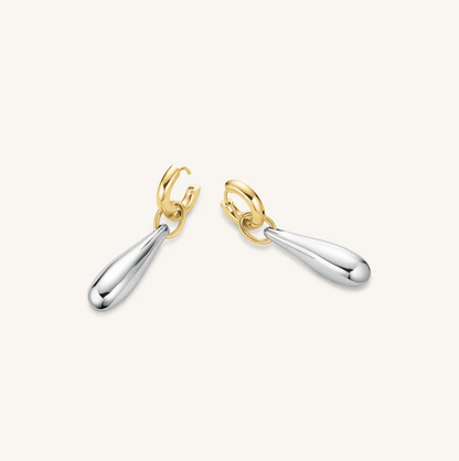 ROSEFIELD Duotone Drop Hoops