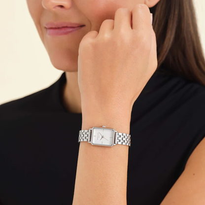 ROSEFIELD HORLOGE Zilver Octagon XS