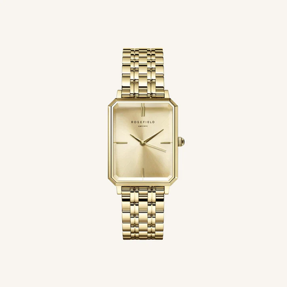 ROSEFIELD HORLOGE GOUDKLEURIG Octagon XS Champagne