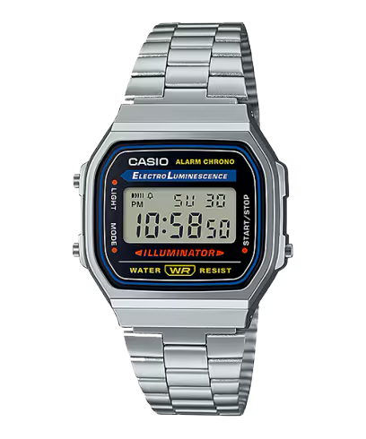 Casio horloge A168WA-1YES