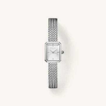 ROSEFIELD HORLOGE ZILVER MINI OCTAGON